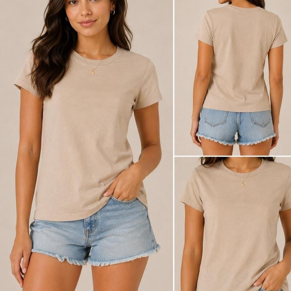 Brand new with tags. Classic neutral beige short